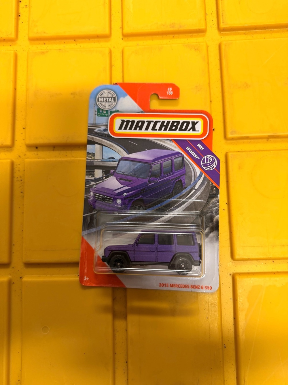 Match Purple Mercedes-Benz G 550 Die-Cast Toy Car